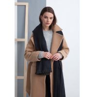 BUFANDY | Sjaal Solid - Midnight 4